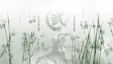 中国风中华武术背景AE模板视频的预览图